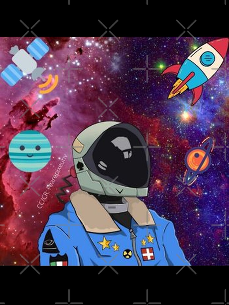 Colorful Space Dude by Fearepixeuhv