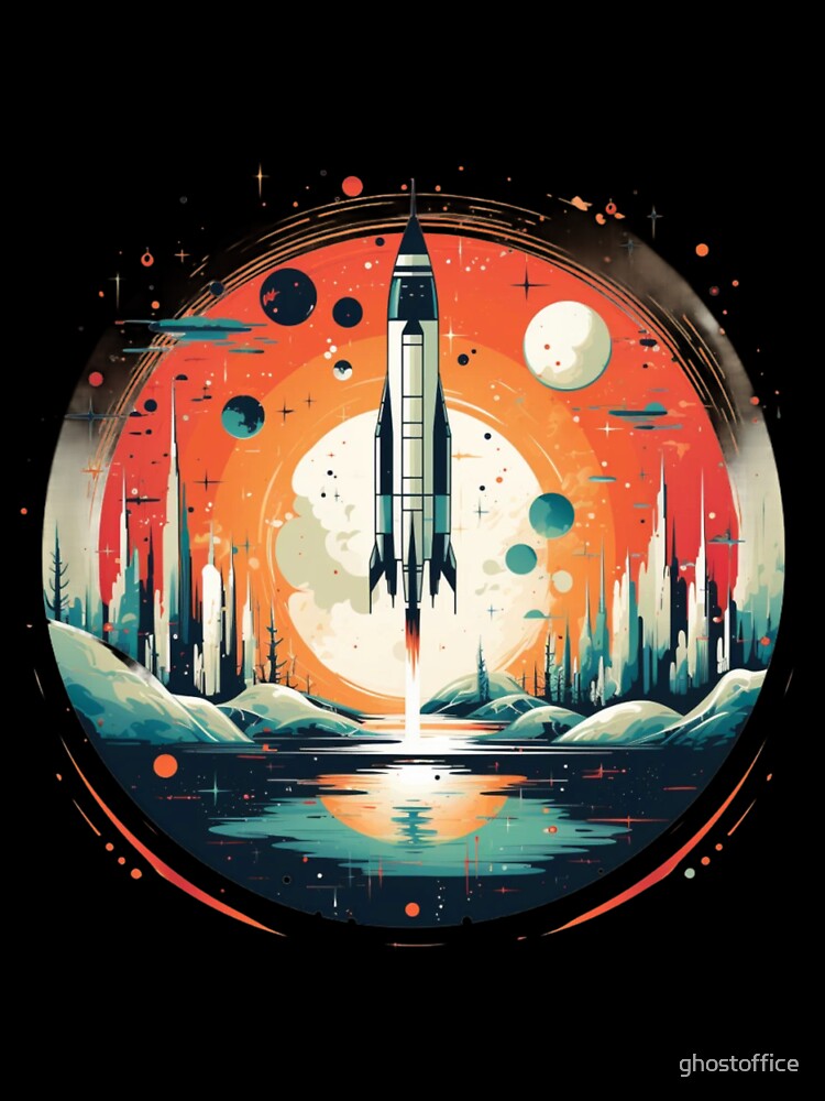 Rocket liftoff by ghostoffice