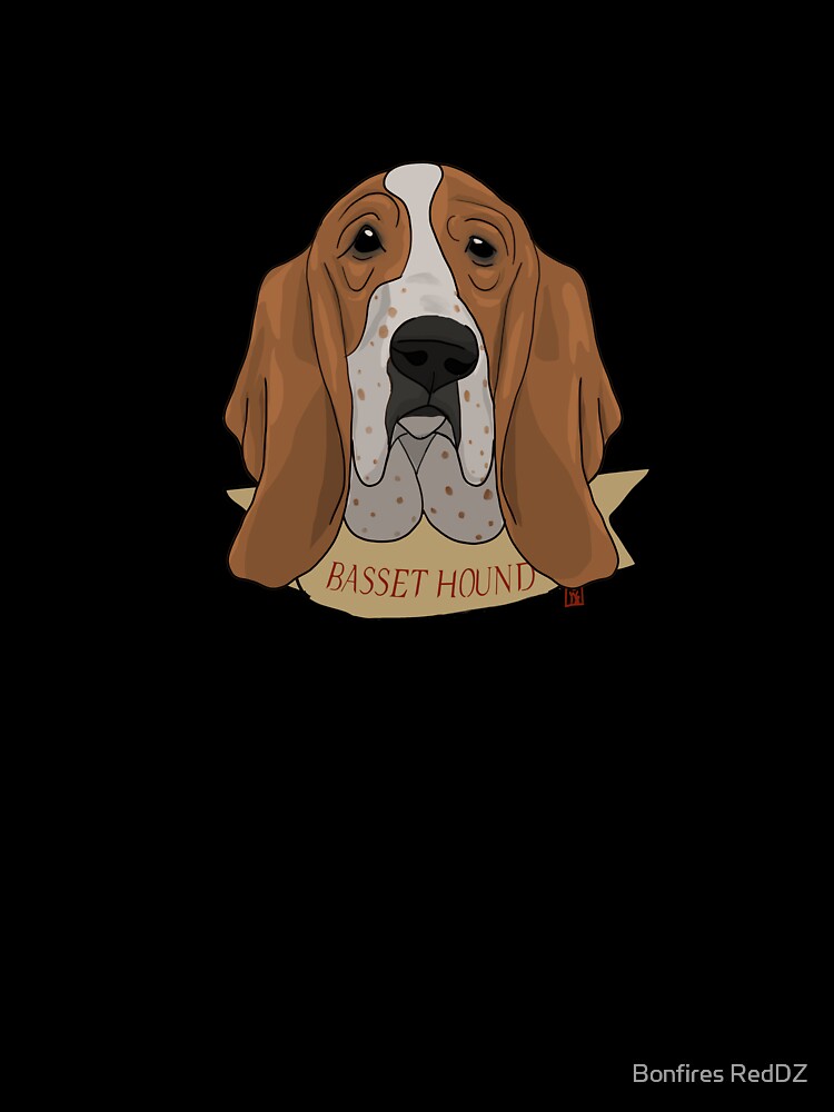 basset hound by Bonfires RedDZ