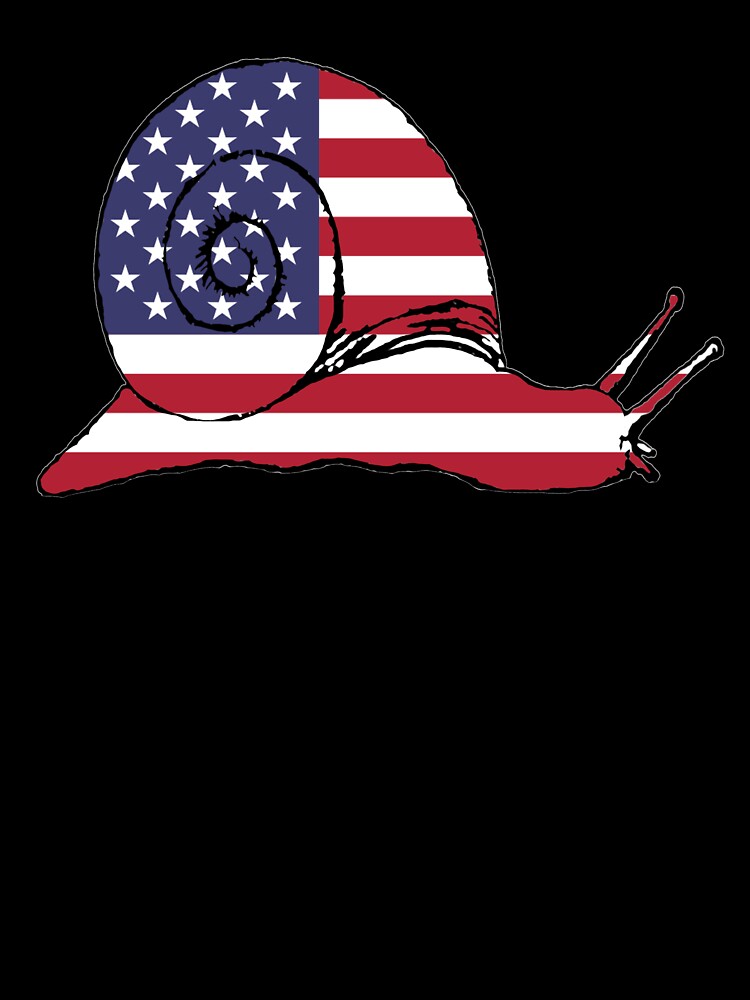 American Flag – Snail by DelirusFurittus