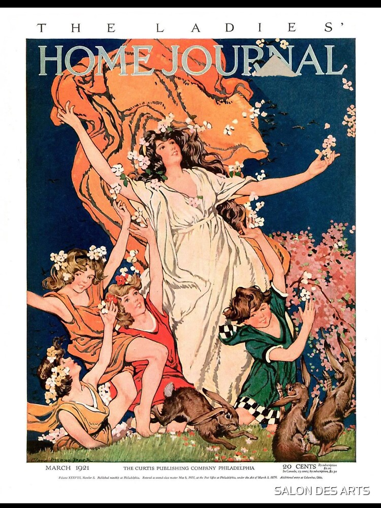 Ladies' Home Journal (1921) - Clara Elsene Peck by SALON DES ARTS