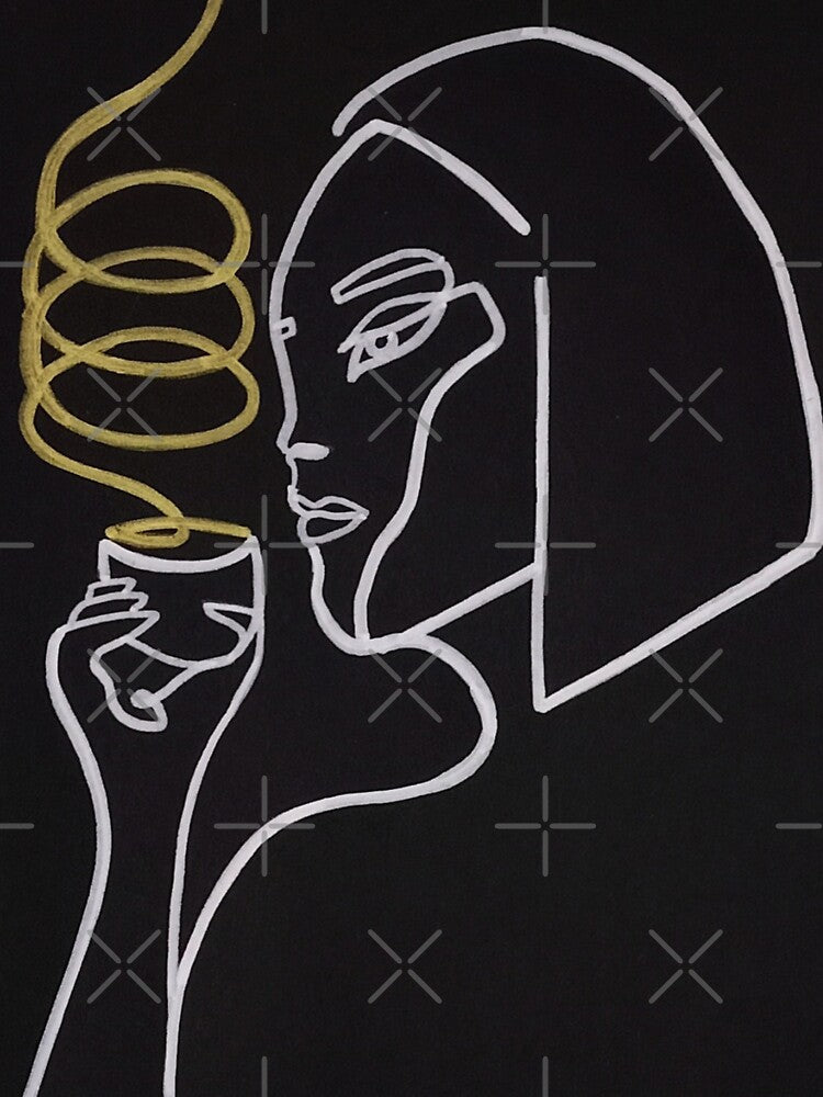 linear women face | women one line drawing by thissmarwa