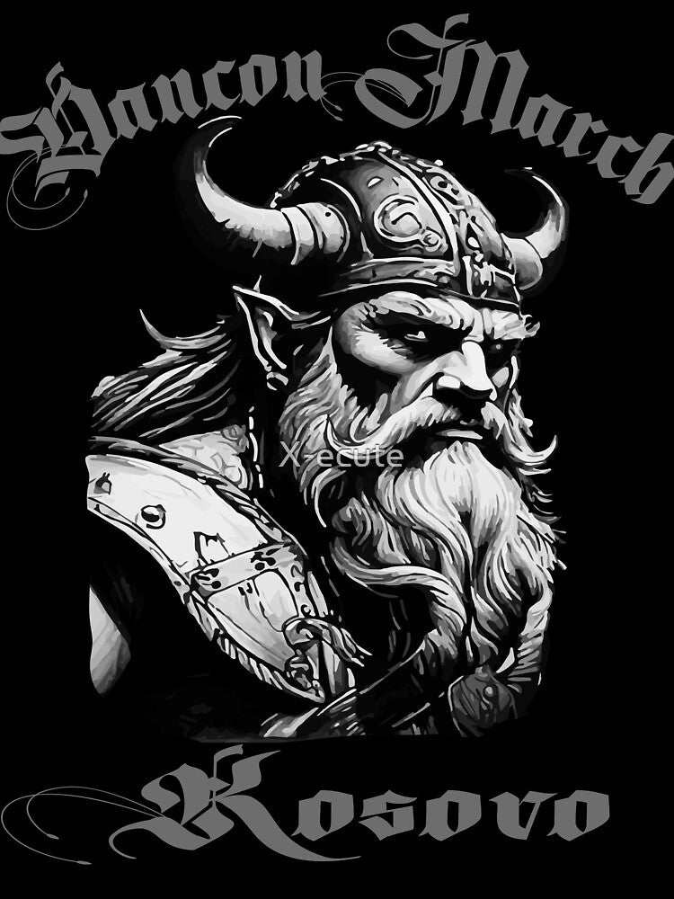 Viking shirt gift soldier Denmark by X-ecute