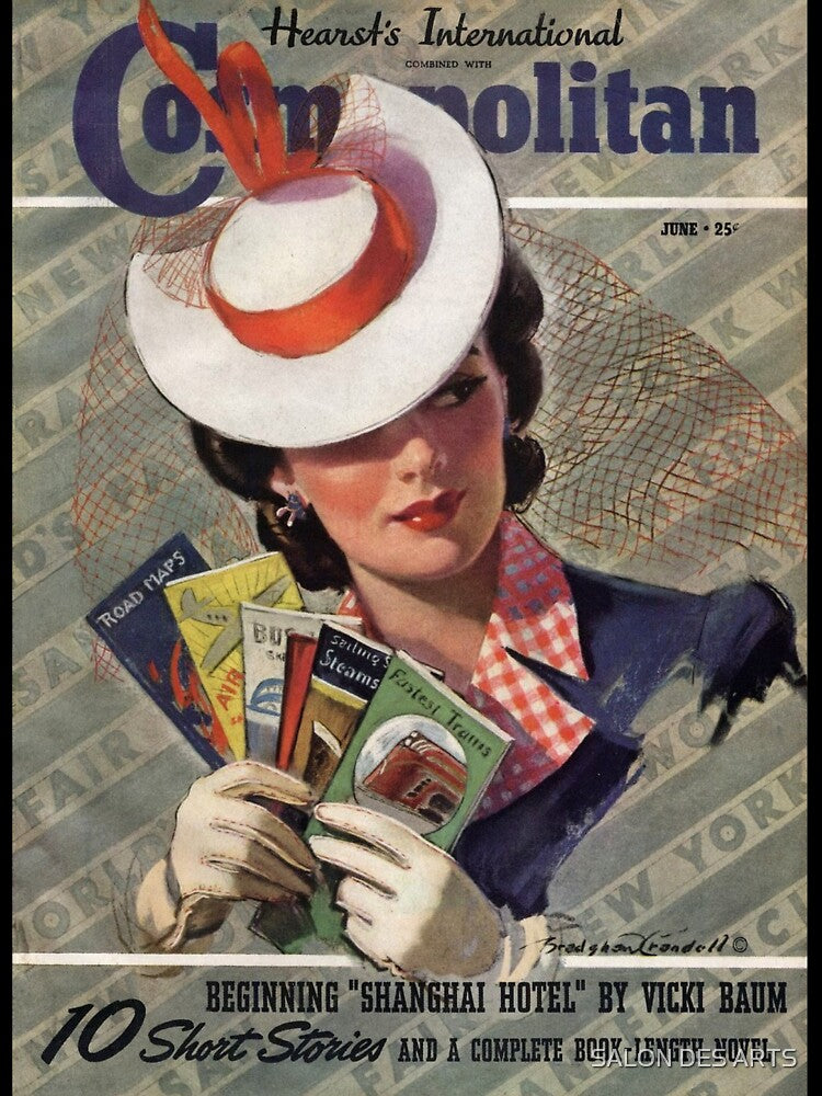 Cosmopolitan Magazine (1939) - Bradshaw Crandell by SALON DES ARTS