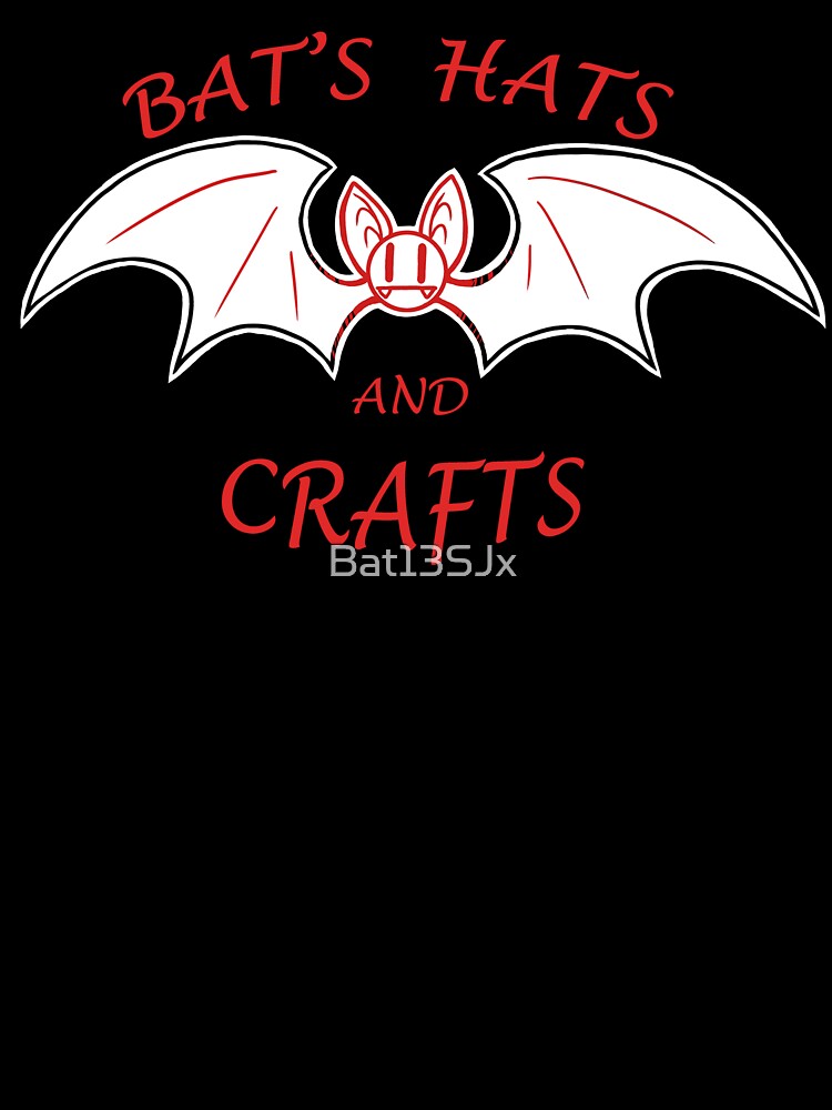 Bat's Hats and Crafts Etsy Logo by Bat13SJx