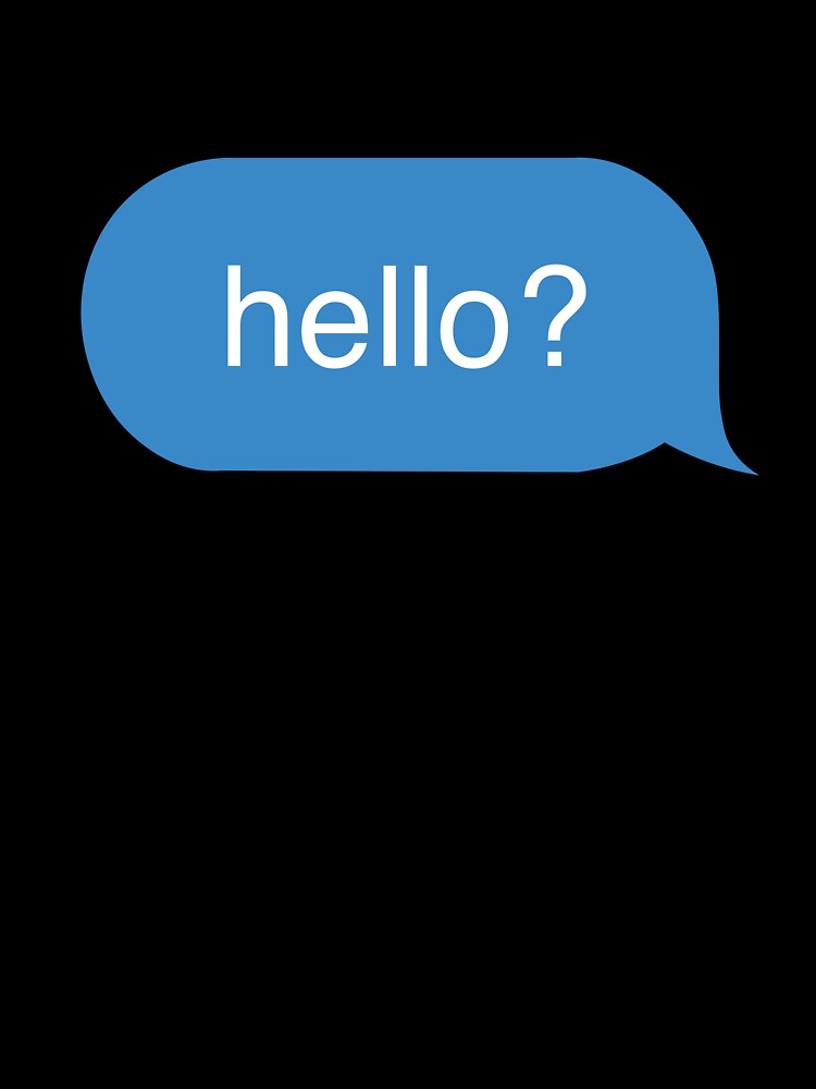hello? text message by jadechase
