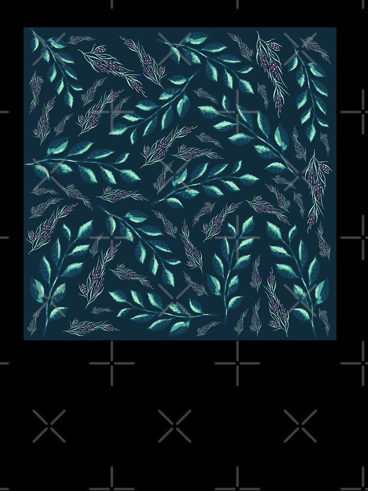 Colorful Leaves Pattern by MoninasArt