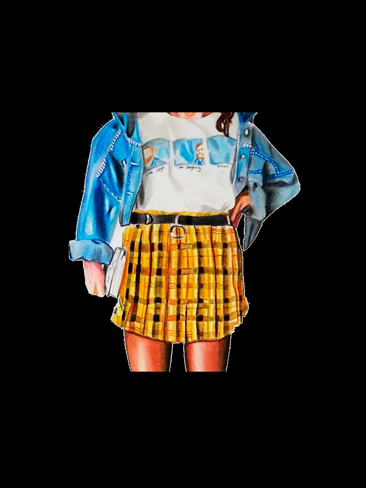 Outfit in realistic drawing by Staag