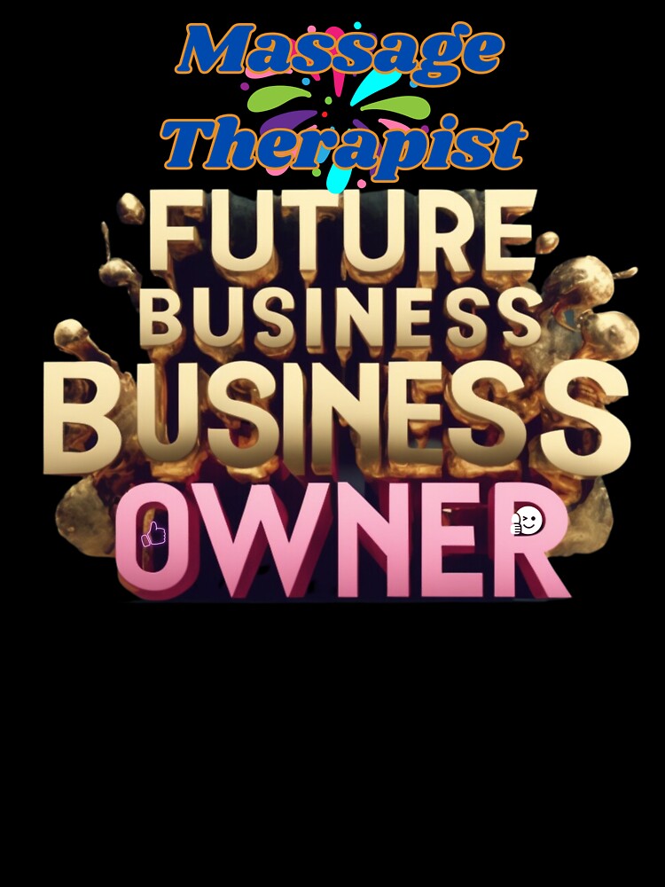 MASSAGE THERAPIST FUTURE BUSINESS OWNER, MOM, DAD, GIFT, PYJAMAS by carlos crane