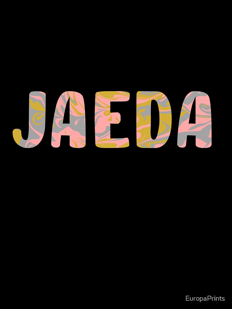 Jaeda Custom Name by EuropaPrints