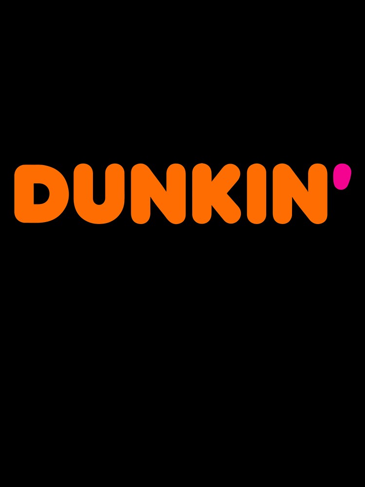 Dunkin Modern Orange Typography Logo by Stephan B 	 Faber
