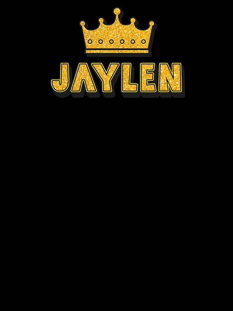 Jaylen Personalized Name With Crown - Cool & Funny Custom Gift for Men and Boys by Oussinc