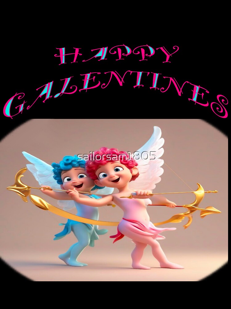A Very Happy Galentines card, perfect gift idea for Galentines day by sailorsam1805