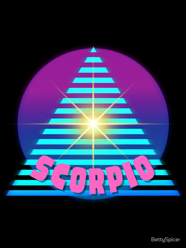 Scorpio 80's Synthwave by BettySpicer