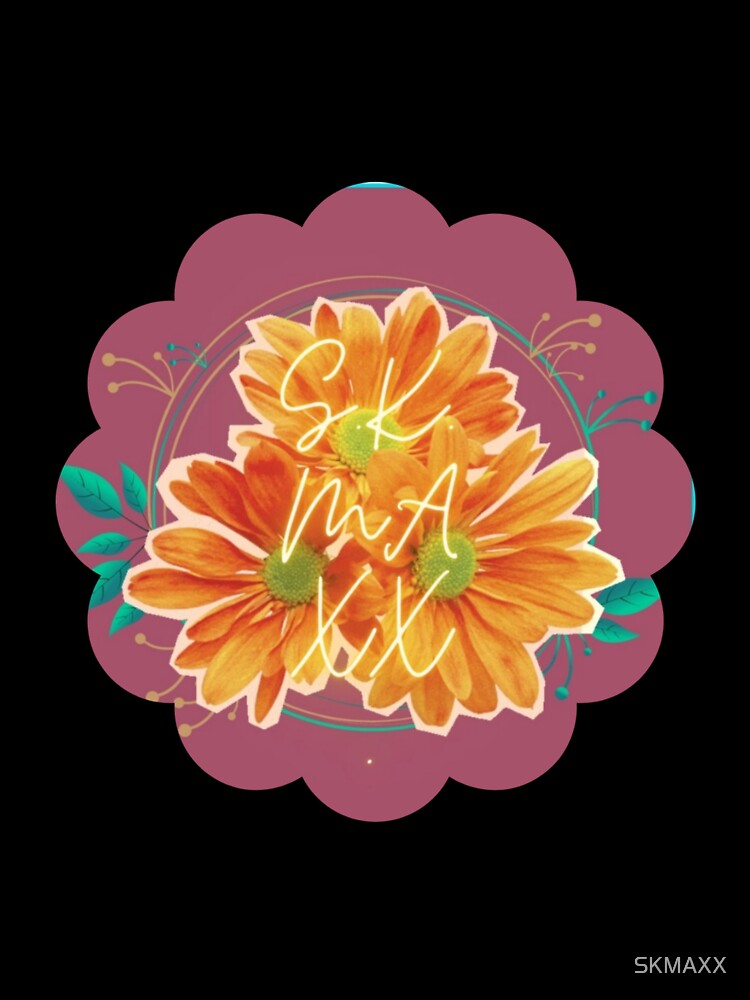 Floral logo brand by SKMAXX