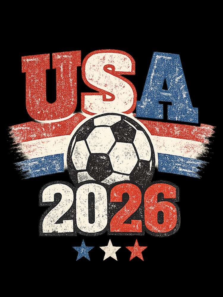USA 2026 World Cup – Stars & Stripes Soccer by ArthUpscale