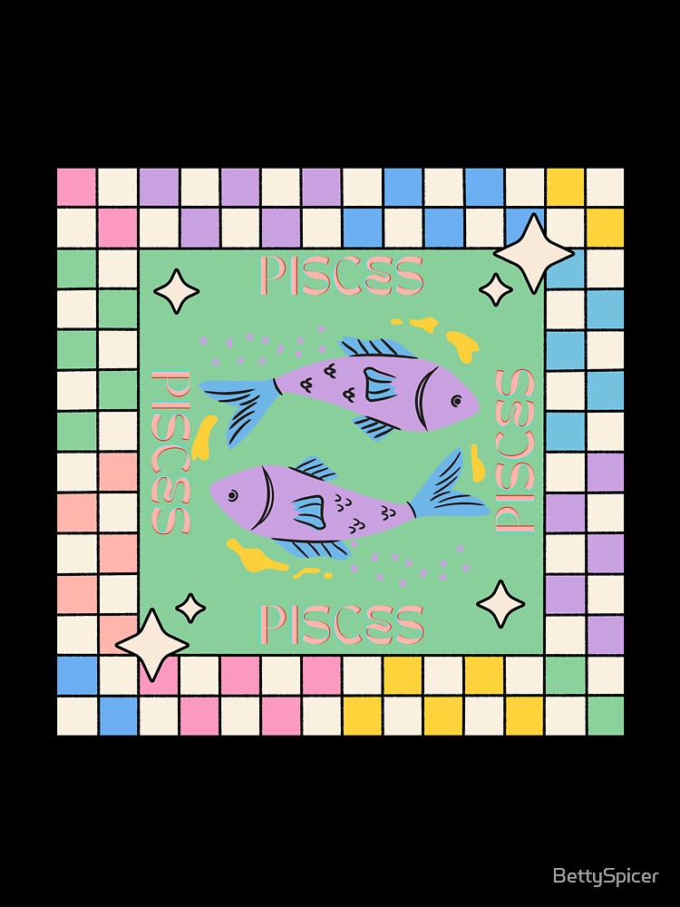 Tiled Feel Good Pisces by BettySpicer