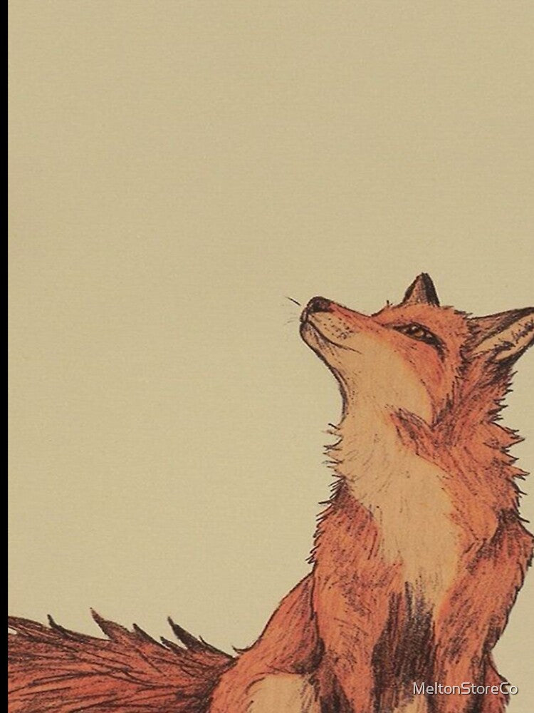 Best Selling-Fox Illustration by MeltonStoreCo