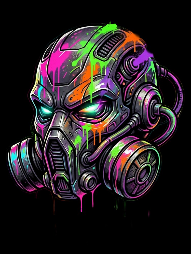 Graffiti Street Mask by Stickersdevelop