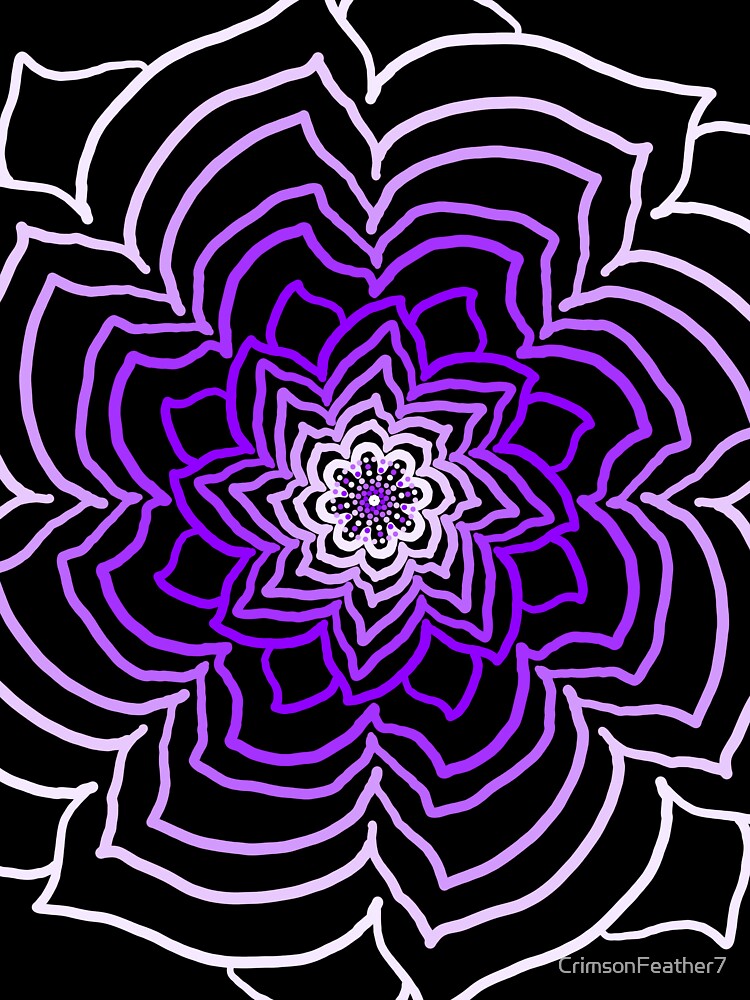 Purple flower by CrimsonFeather7
