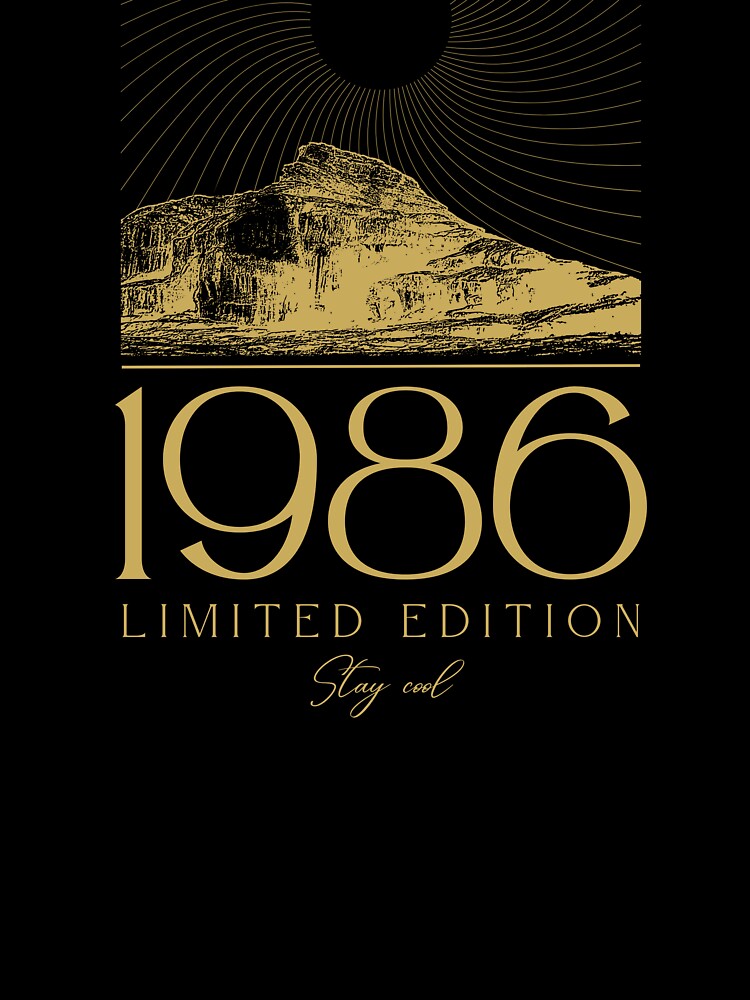 1986 Limited Edition by NicMacTees
