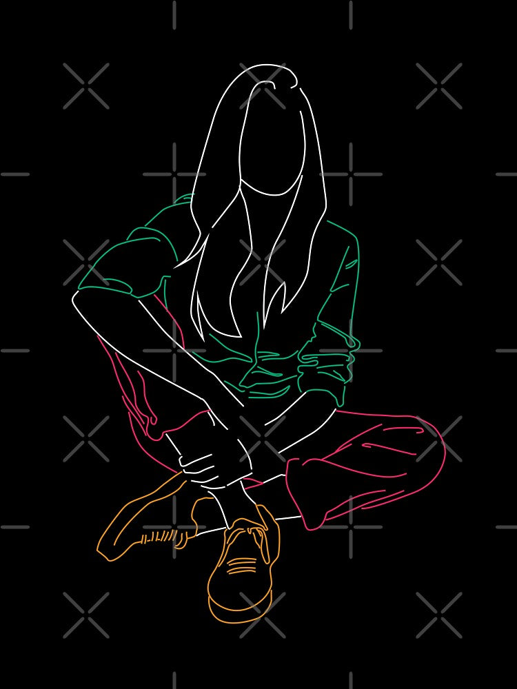 Outlines to Humanity - Sitting by Chenn Hearthstone