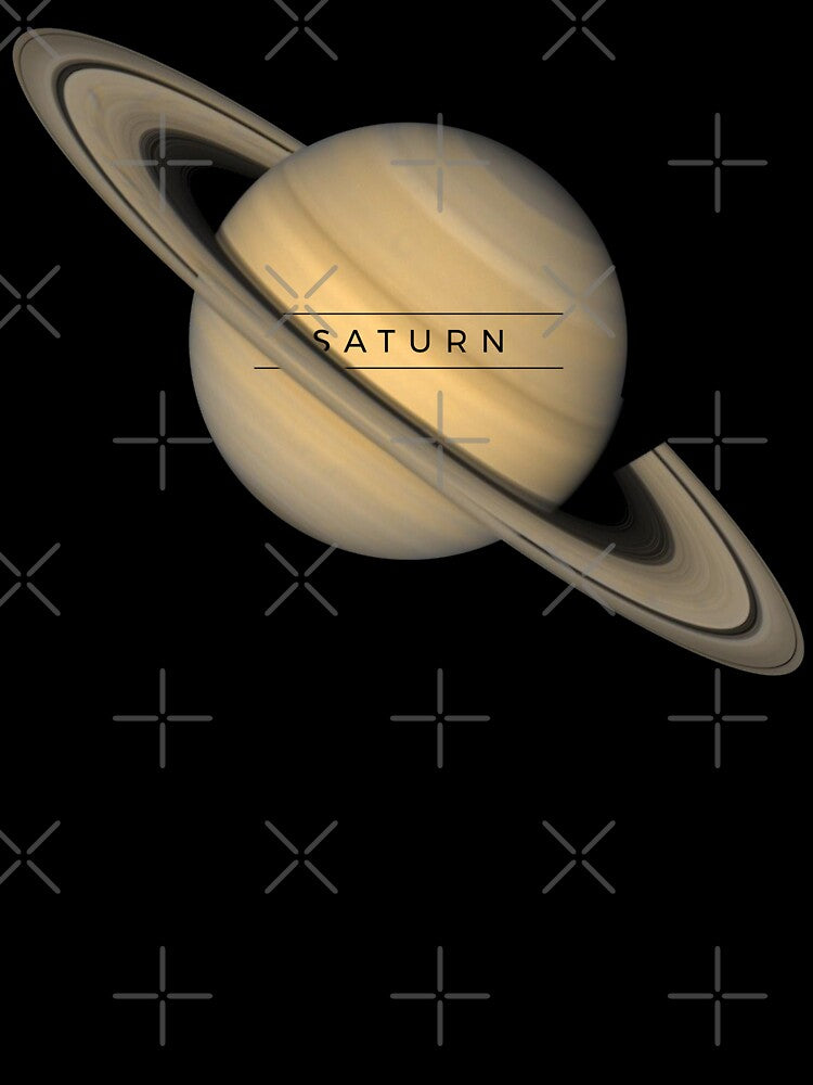 Saturn -- Planets Moons Solar System Education Series Set by crossmark