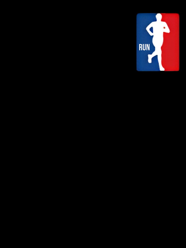 Run Silhouette – Basketball Logo Style Runner Graphic by The Masked Designer