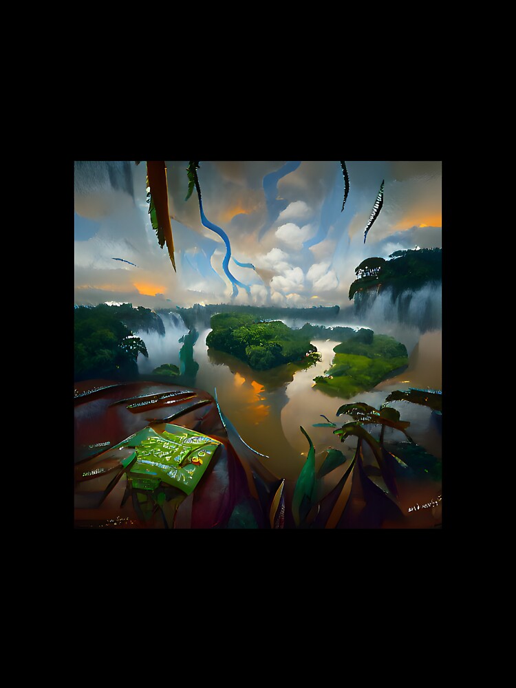 AI generated art, Amazon Rainforest by aiartdirection