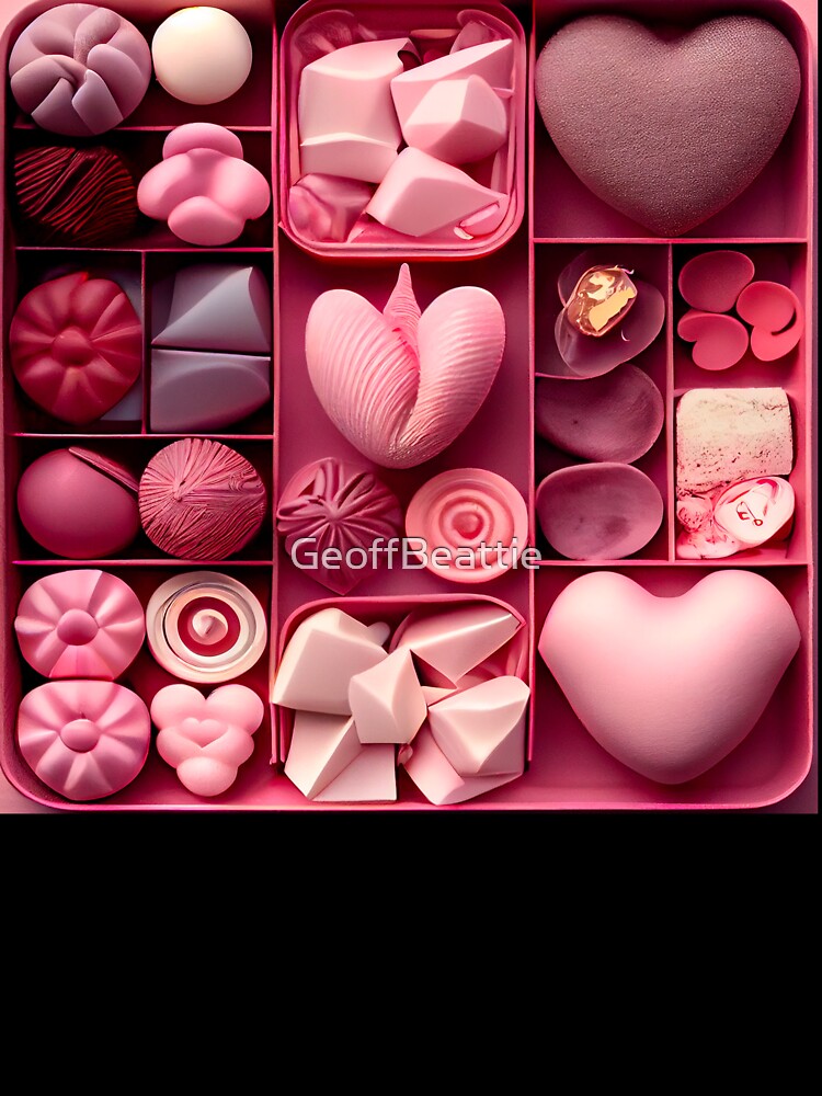Unique gift the ultimate valentine gift for her or him love heart collection by GeoffBeattie