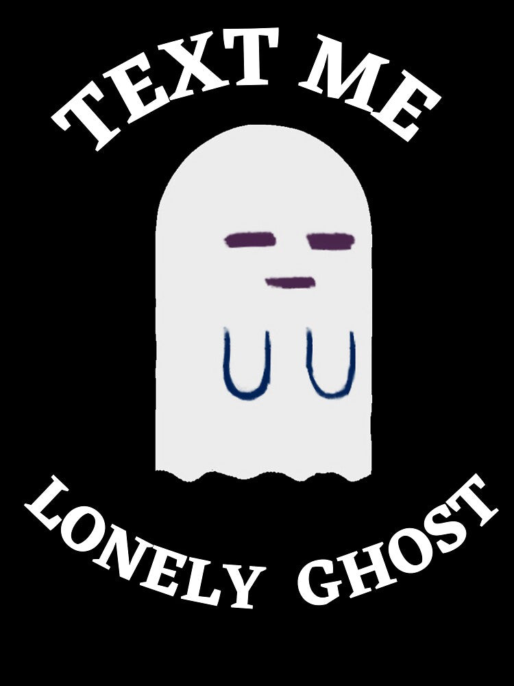 Text Me Lonely Ghost by Thetruemo