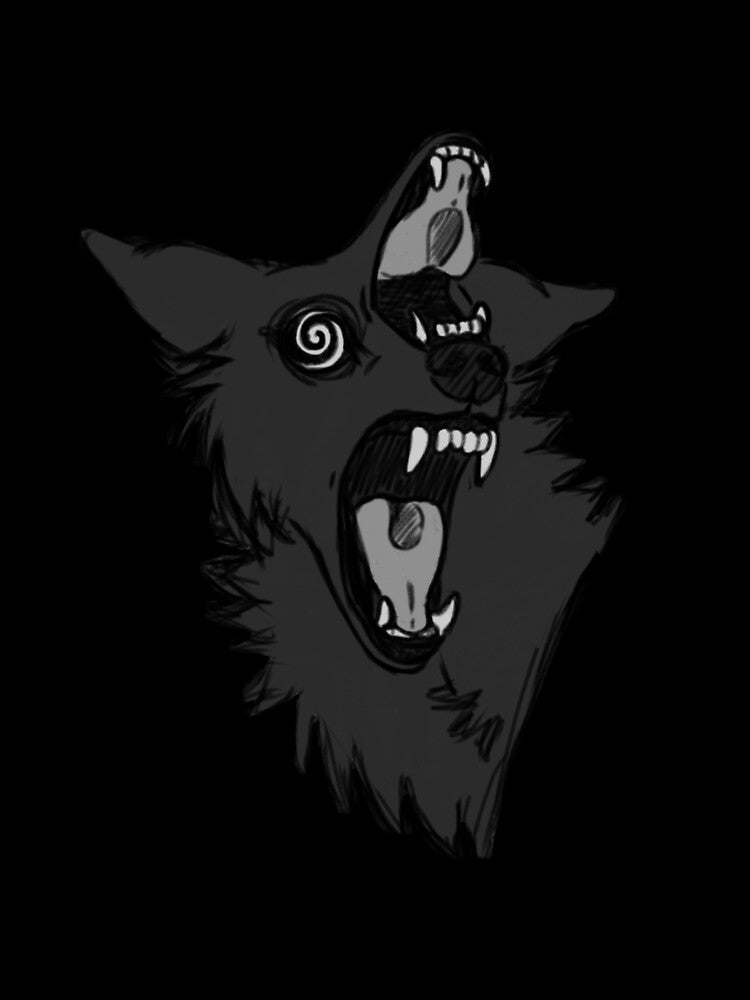 Grayscale Wolf by RayvenRayge