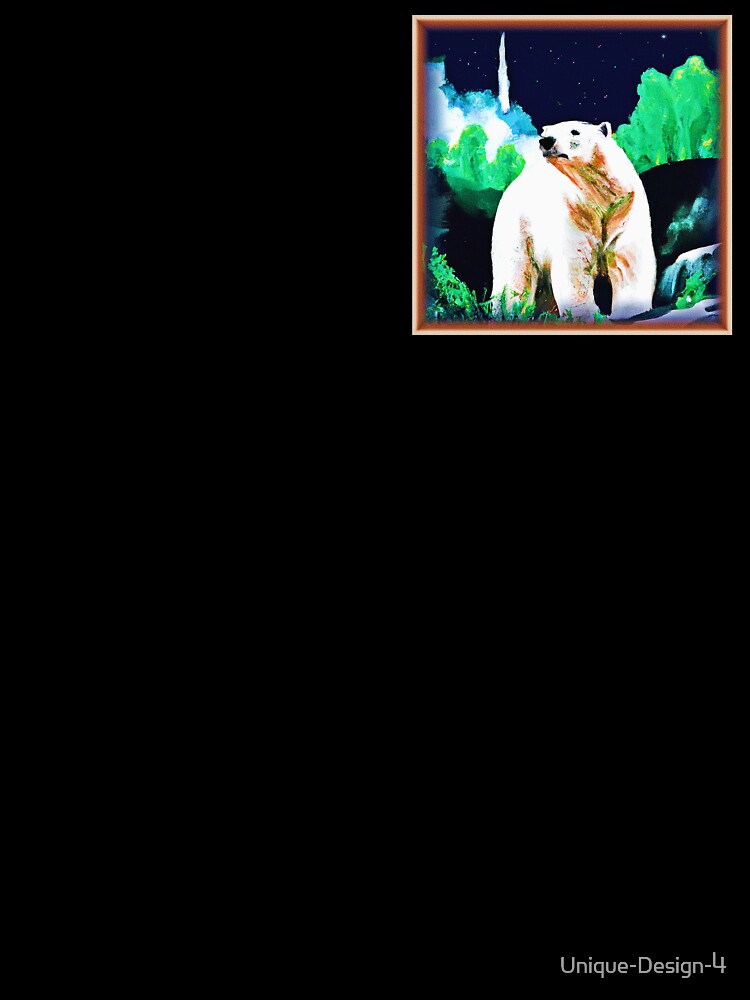 Polar Bear in The Wild. Buy Now by Health And Fitness Posts e-Store
