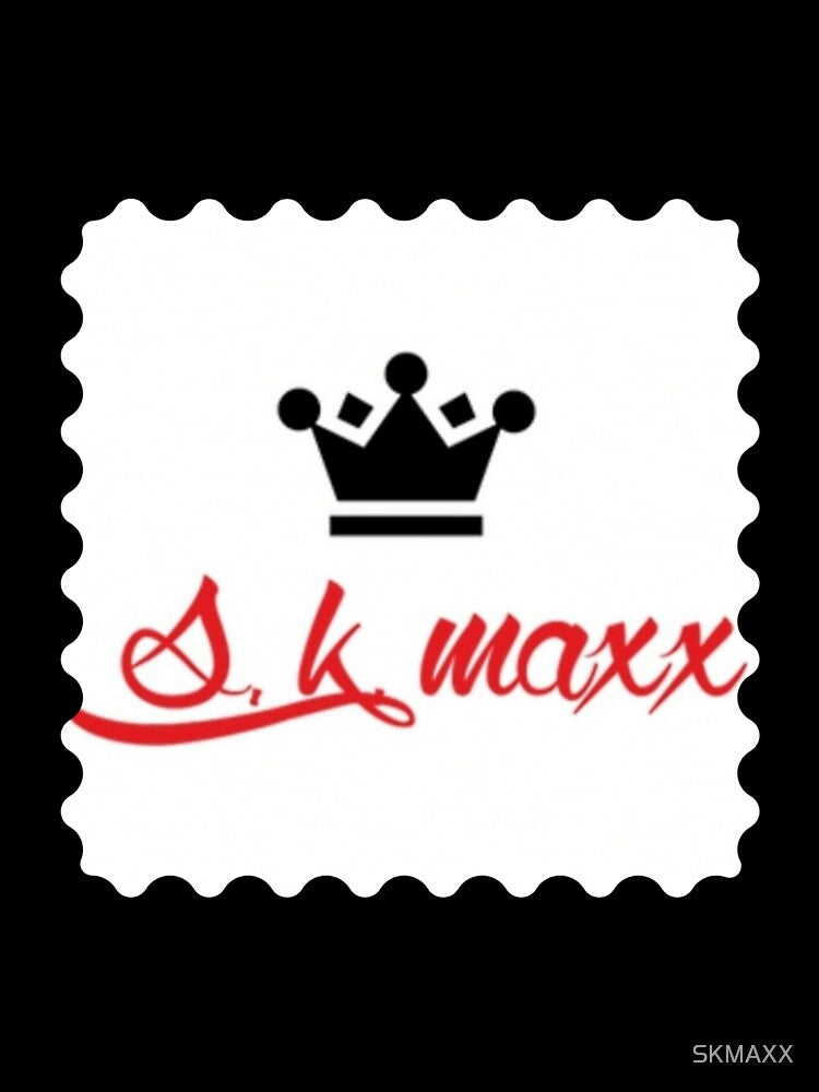 Branded crown logo pattern by SKMAXX