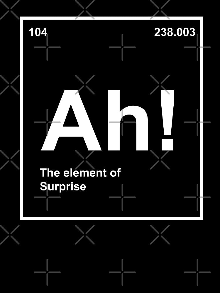 Ah! The element of Surprise by dennaibz