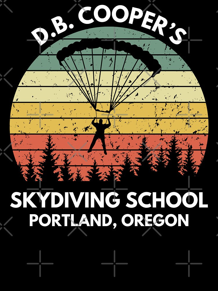 D.B. Cooper's Skydiving School by fusedtees