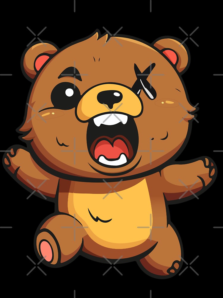 cute and fierce bear by jonathandsillva