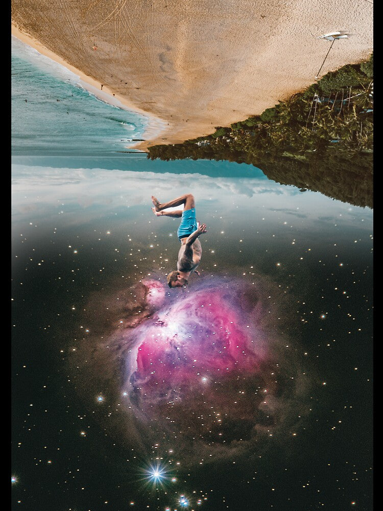 the universe and our world by RenigArt