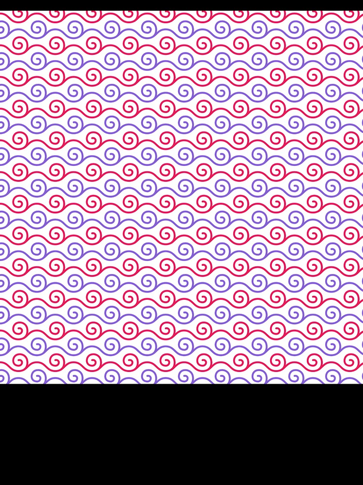 Pink and Purple Spiral Line Pattern Design by Abdulra7man369