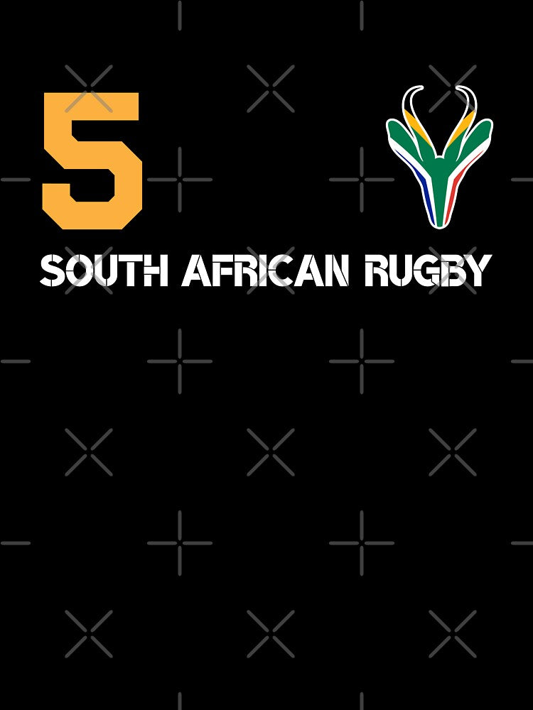 Rugby Number Five South African Fan by d247