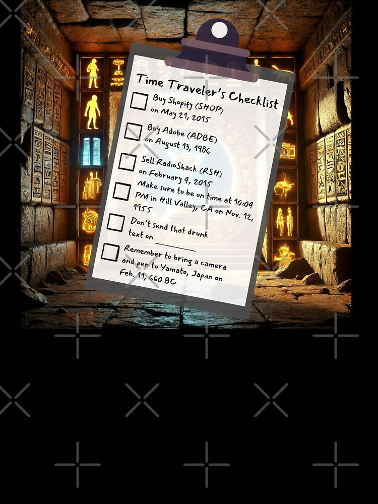 Time Travel Checklist XII by nature. electrified.