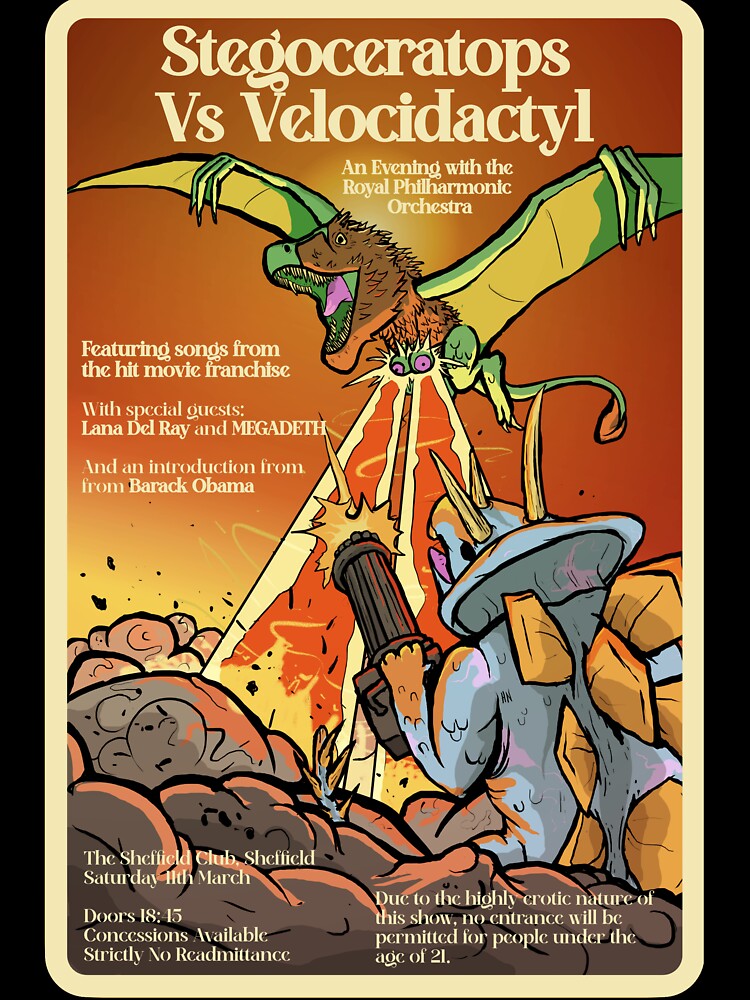 Stegoceratops vs Velocadactyl by Spooky-Tues
