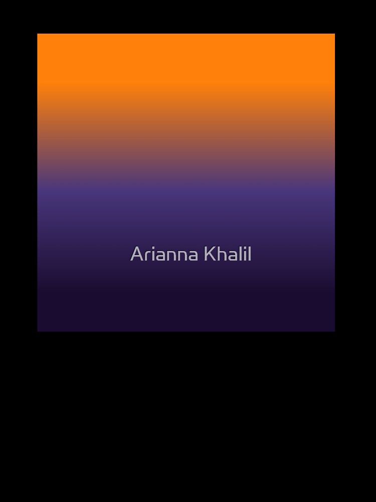 Fall Halloween Ombre Gradient by Arianna Khalil