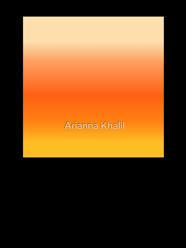 Fall Candy Corn Ombre Gradient by Arianna Khalil