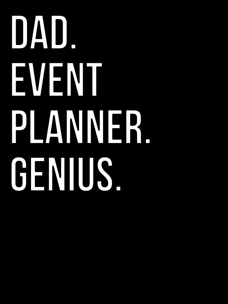 Dad Event planner by UneDesigns