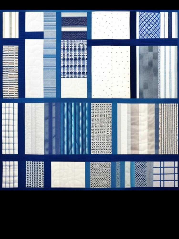 Vintage blue Patchwork by Roxburylane