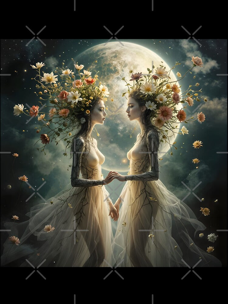 The Architecture of Silence/Moon Phase (second version) by KunstGeist