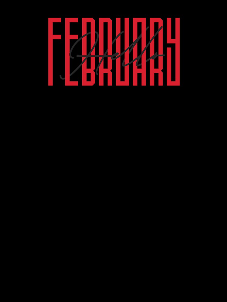 Hello february by FLATVAC STICKER