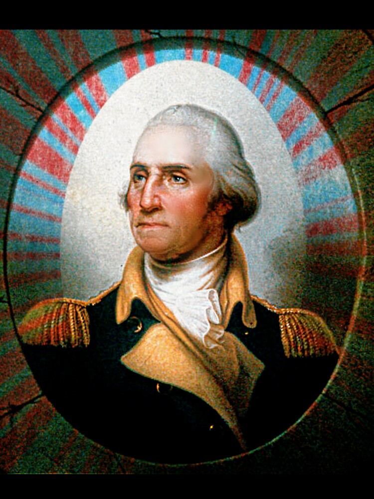 George Washington patriotic design. by CristalleLisa