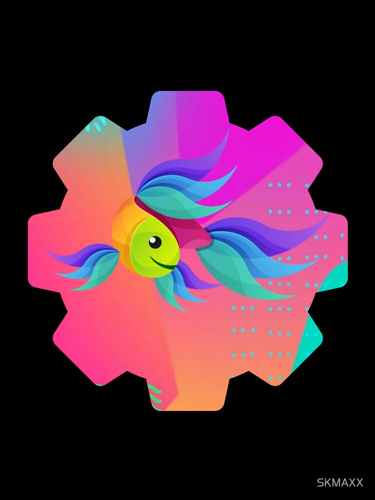 Artistic color  fish pattern by SKMAXX